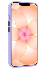 Nomfy Nomfy iPhone 17e Magsafe Hoesje Lila Met 2x Screenprotector