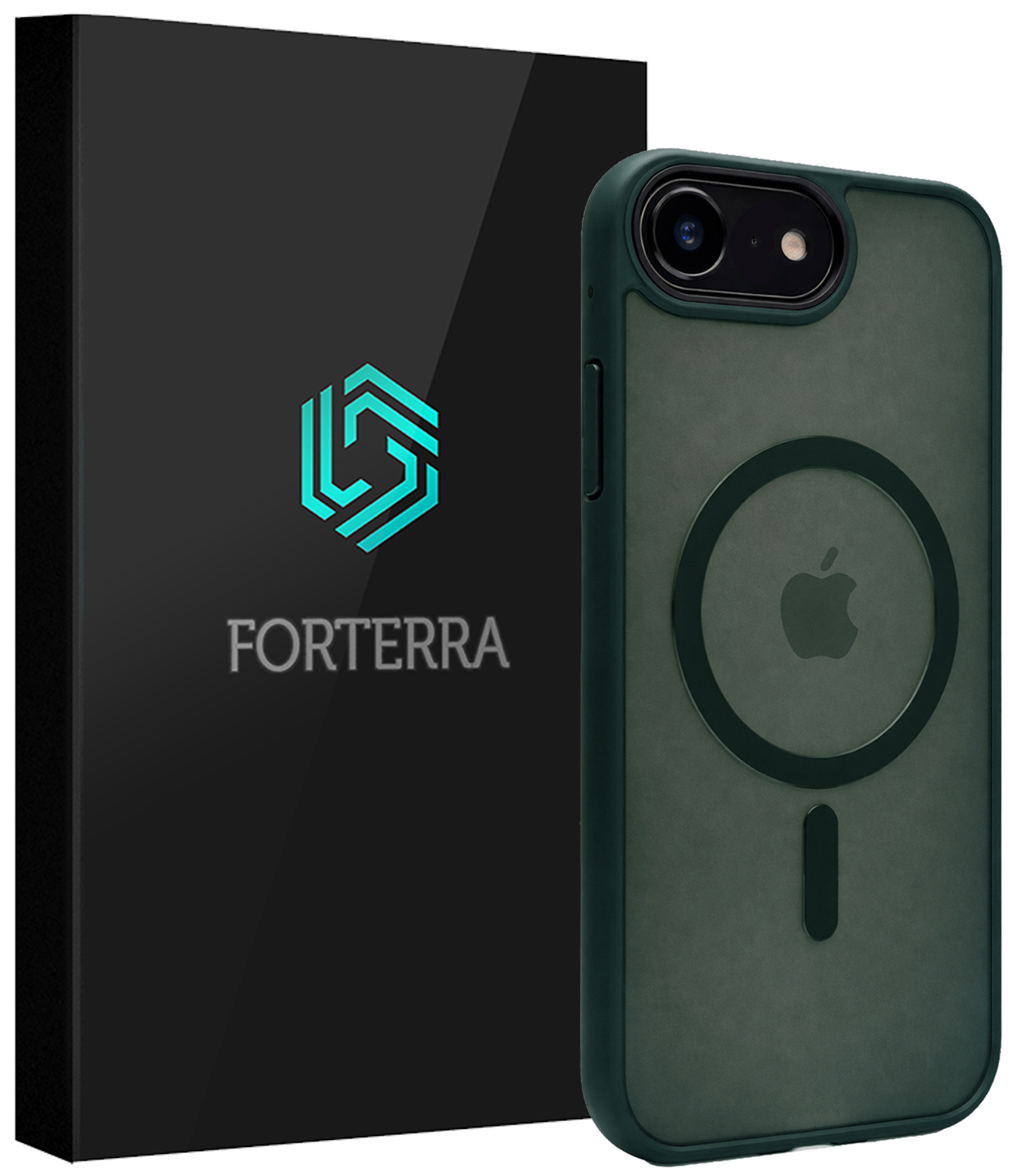Forterra Forterra iPhone 17e Magsafe Hoesje - Donkergroen