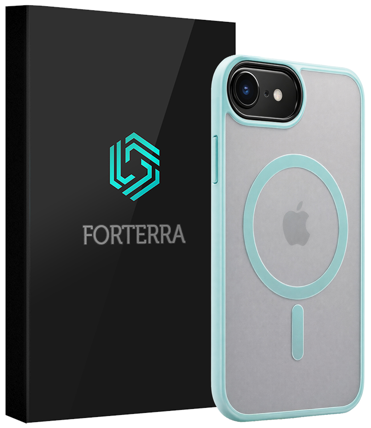 Forterra Forterra iPhone 17e Magsafe Hoesje - Lichtblauw