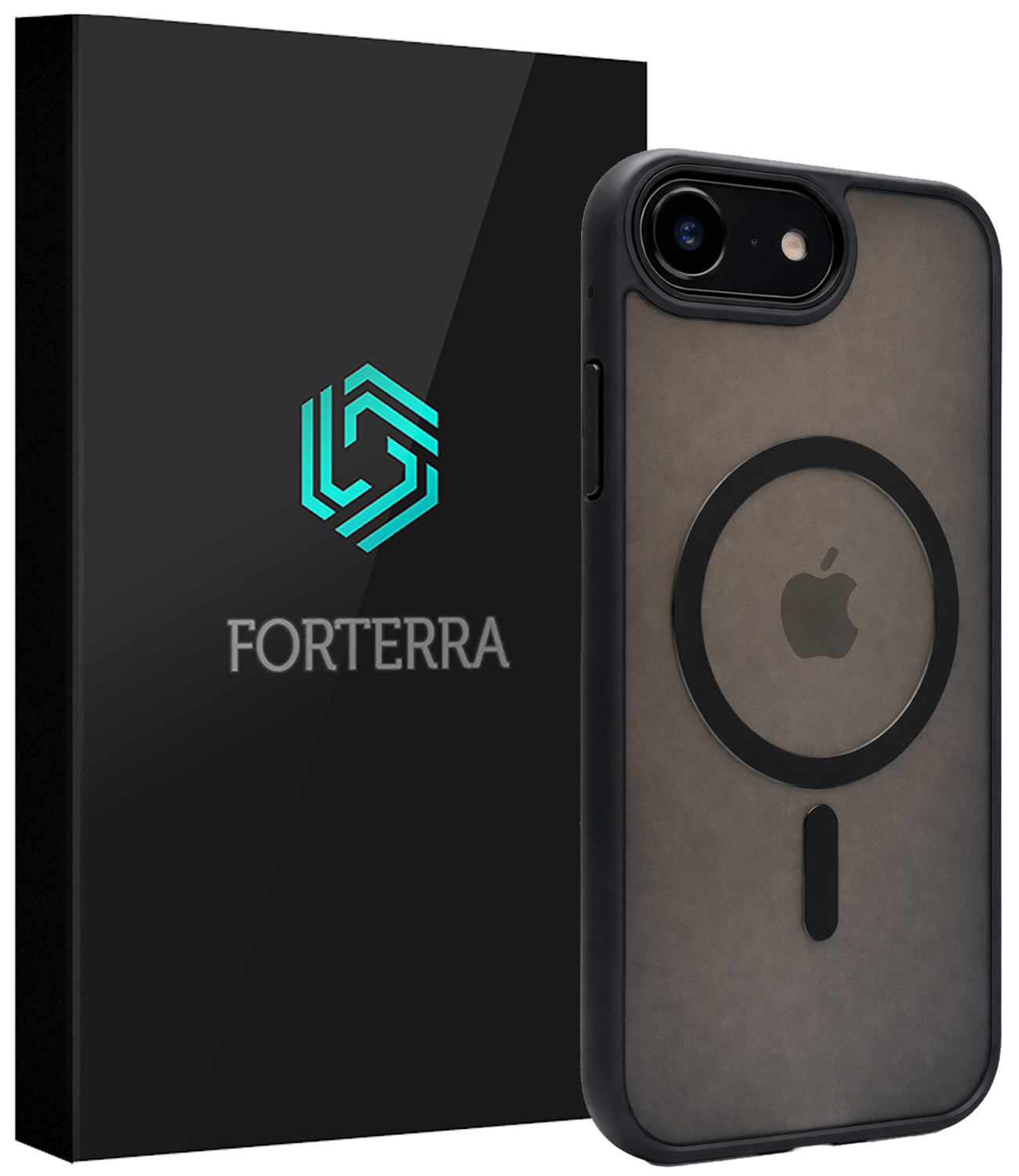 Forterra Forterra iPhone 17e Magsafe Hoesje - Zwart