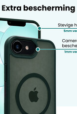 Forterra Forterra iPhone 17e Magsafe Hoesje Donkergroen Met Screenprotector