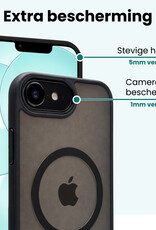 Forterra Forterra iPhone 17e Magsafe Hoesje Zwart Met Screenprotector