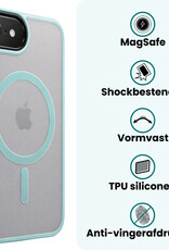 Forterra Forterra iPhone 17e Magsafe Hoesje Lichtblauw Met 2x Screenprotector
