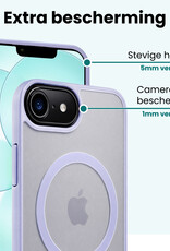 Forterra Forterra iPhone 17e Magsafe Hoesje Lila Met 2x Screenprotector