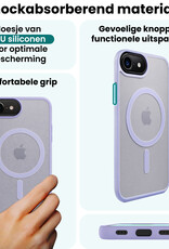 Forterra Forterra iPhone 17e Magsafe Hoesje Lila Met 2x Screenprotector