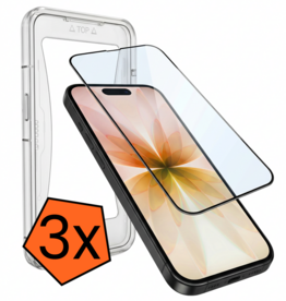 Nomfy Nomfy iPhone 17 Hybrid Screenprotector - 3 PACK