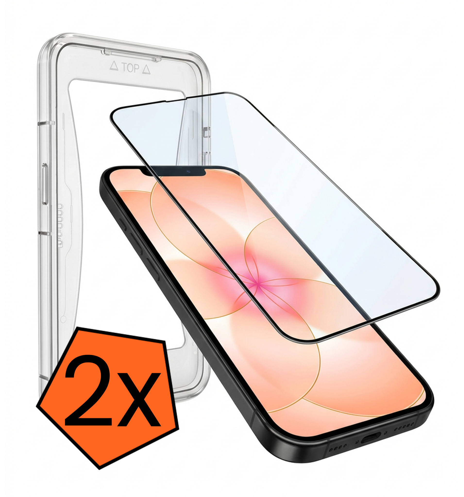 Nomfy Nomfy iPhone 17e Hybrid Screenprotector - 2 PACK