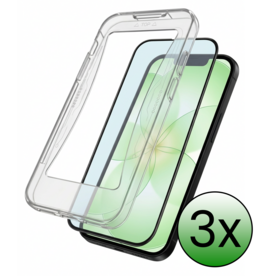 BASEY. BASEY. iPhone 17e Hybrid Screenprotector - 3 PACK