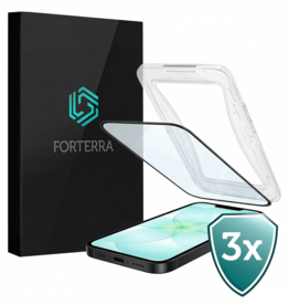 Forterra Forterra iPhone 17e Hybrid Screenprotector - 3 PACK