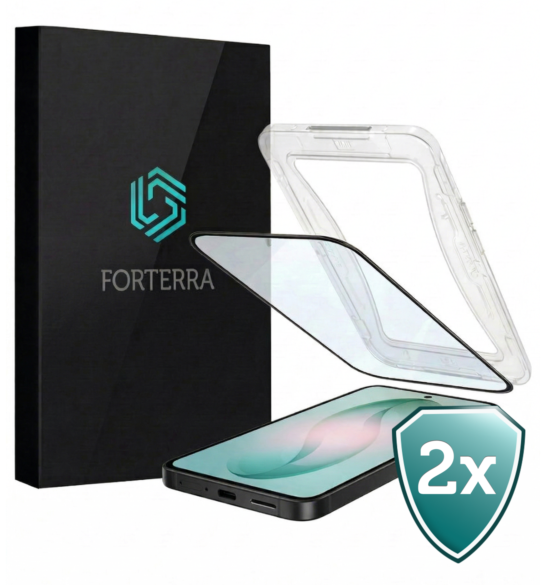 Forterra Forterra Samsung Galaxy S26 Ultra Hybrid Screenprotector - 2 PACK