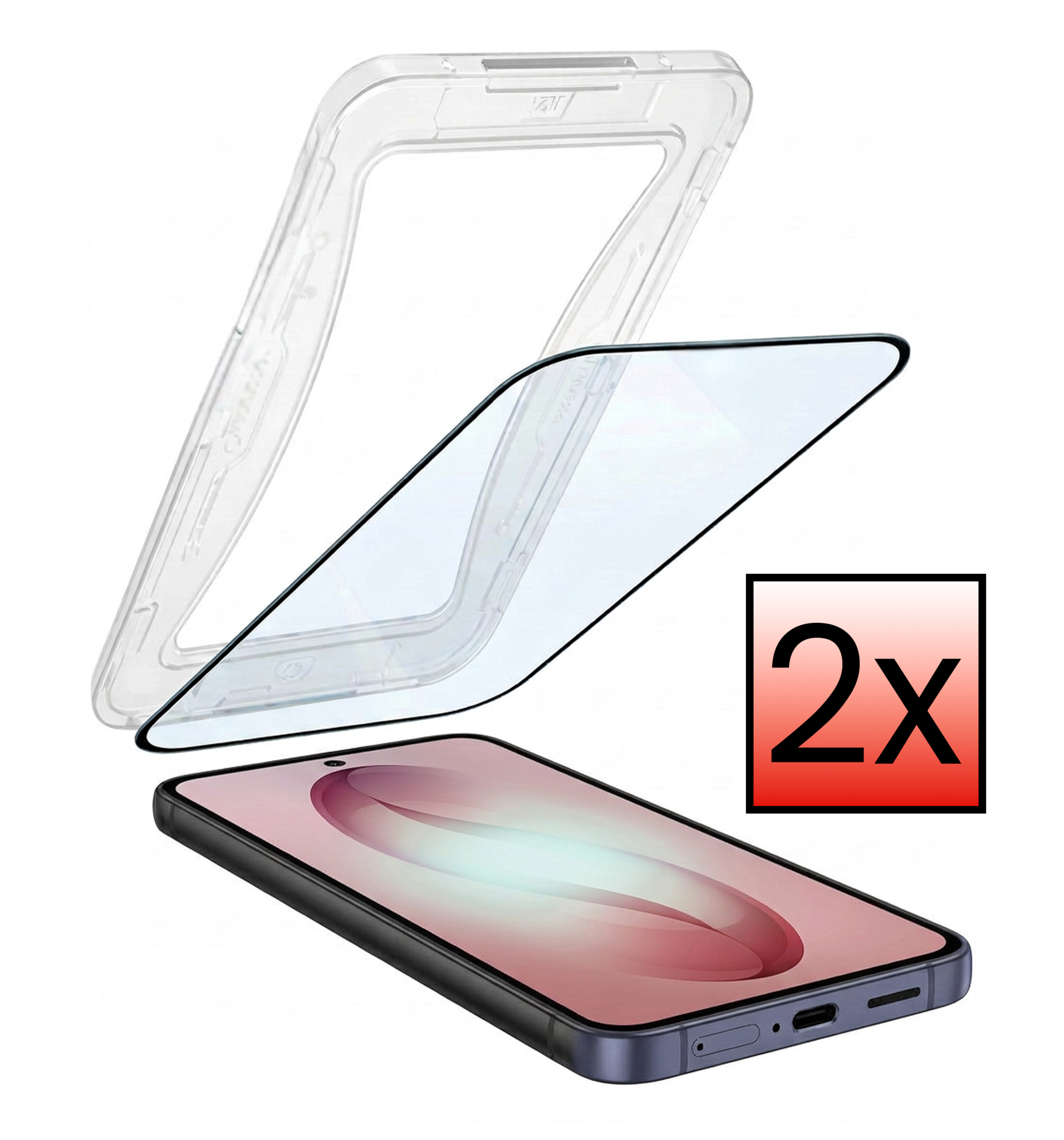 NoXx NoXx Samsung Galaxy S26 Plus Hybrid Screenprotector - 2 PACK