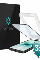 Forterra Forterra iPhone 17 Hybrid Screenprotector - 3 PACK