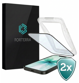 Forterra Forterra iPhone 17 Hybrid Screenprotector - 2 PACK