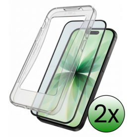 BASEY. BASEY. iPhone 17 Hybrid Screenprotector - 2 PACK
