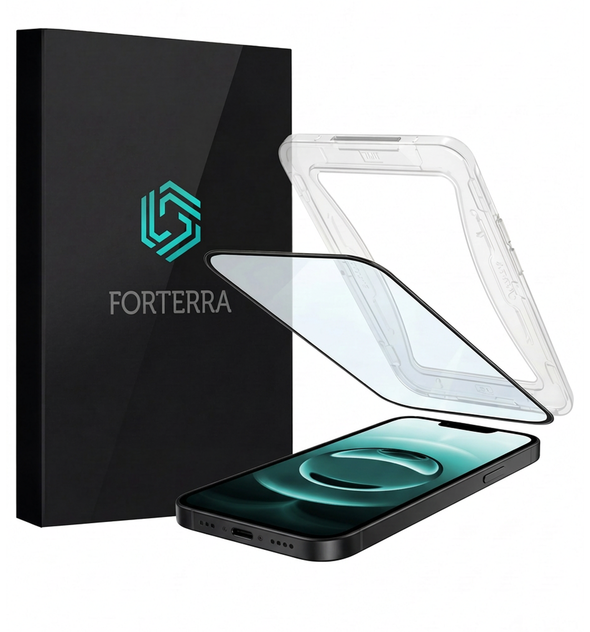 Forterra Forterra iPhone 16E Hybrid Screenprotector