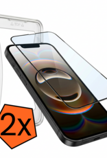 Nomfy Nomfy iPhone 16E Hybrid Screenprotector - 2 PACK