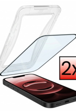 NoXx NoXx iPhone 16E Hybrid Screenprotector - 2 PACK