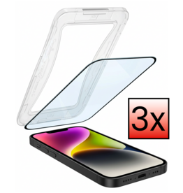 NoXx NoXx iPhone 14 Pro Max Hybrid Screenprotector - 3 PACK