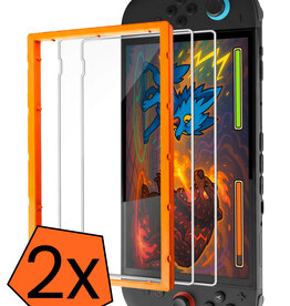 Nomfy Nomfy Nintendo Switch 2 Screenprotector Met Installatieframe - 2 PACK