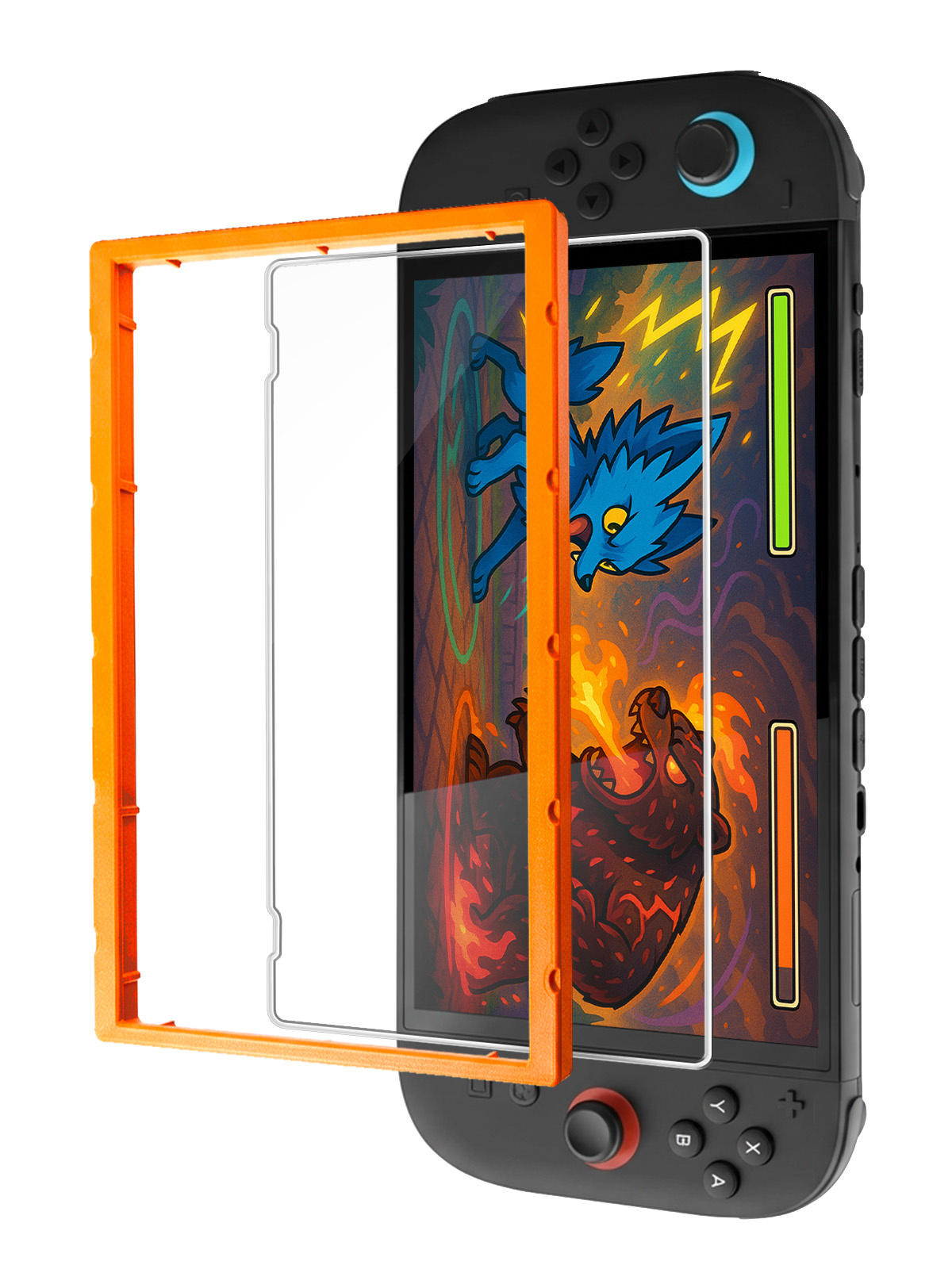 Nomfy Nomfy Nintendo Switch 2 Screenprotector Met Installatieframe