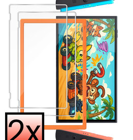 NoXx NoXx Nintendo Switch 2 Screenprotector Met Installatieframe - 2 PACK