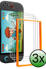 BASEY. BASEY. Nintendo Switch 2 Screenprotector Met Installatieframe - 3 PACK
