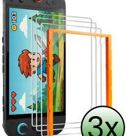 BASEY. BASEY. Nintendo Switch 2 Screenprotector Met Installatieframe - 3 PACK