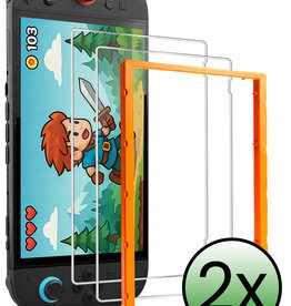 BASEY. BASEY. Nintendo Switch 2 Screenprotector Met Installatieframe - 2 PACK