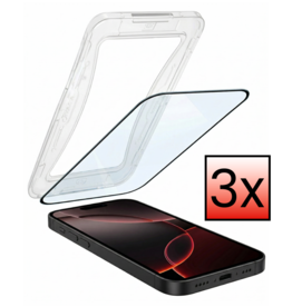 NoXx NoXx iPhone 16 Pro Hybrid Screenprotector - 3 PACK