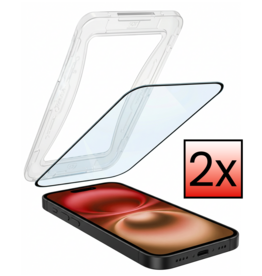 NoXx NoXx iPhone 16 Hybrid Screenprotector - 2 PACK