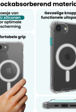 Forterra Forterra iPhone 17e Magsafe Hoesje Transparant Met Screenprotector