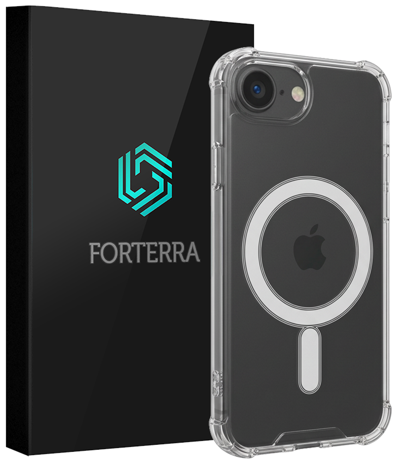 Forterra Forterra iPhone 17e Magsafe Hoesje - Transparant