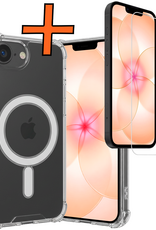 Nomfy Nomfy iPhone 17e Magsafe Hoesje Transparant Met Screenprotector