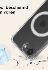 Nomfy Nomfy iPhone 17e Magsafe Hoesje Transparant Met Screenprotector