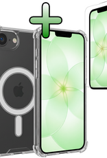 BASEY. BASEY. iPhone 17e Magsafe Hoesje Transparant Met Screenprotector