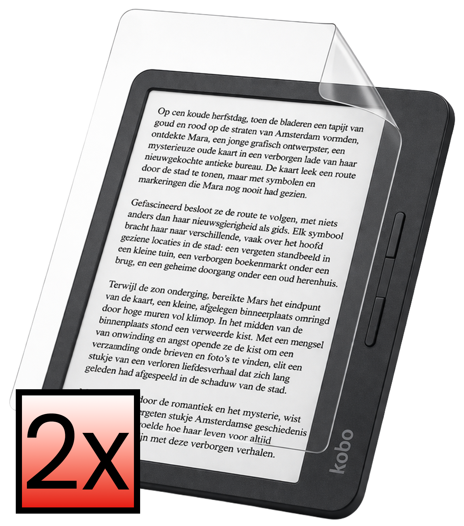 NoXx NoXx Kobo Libra H2O Schermfolie - 2 stuks