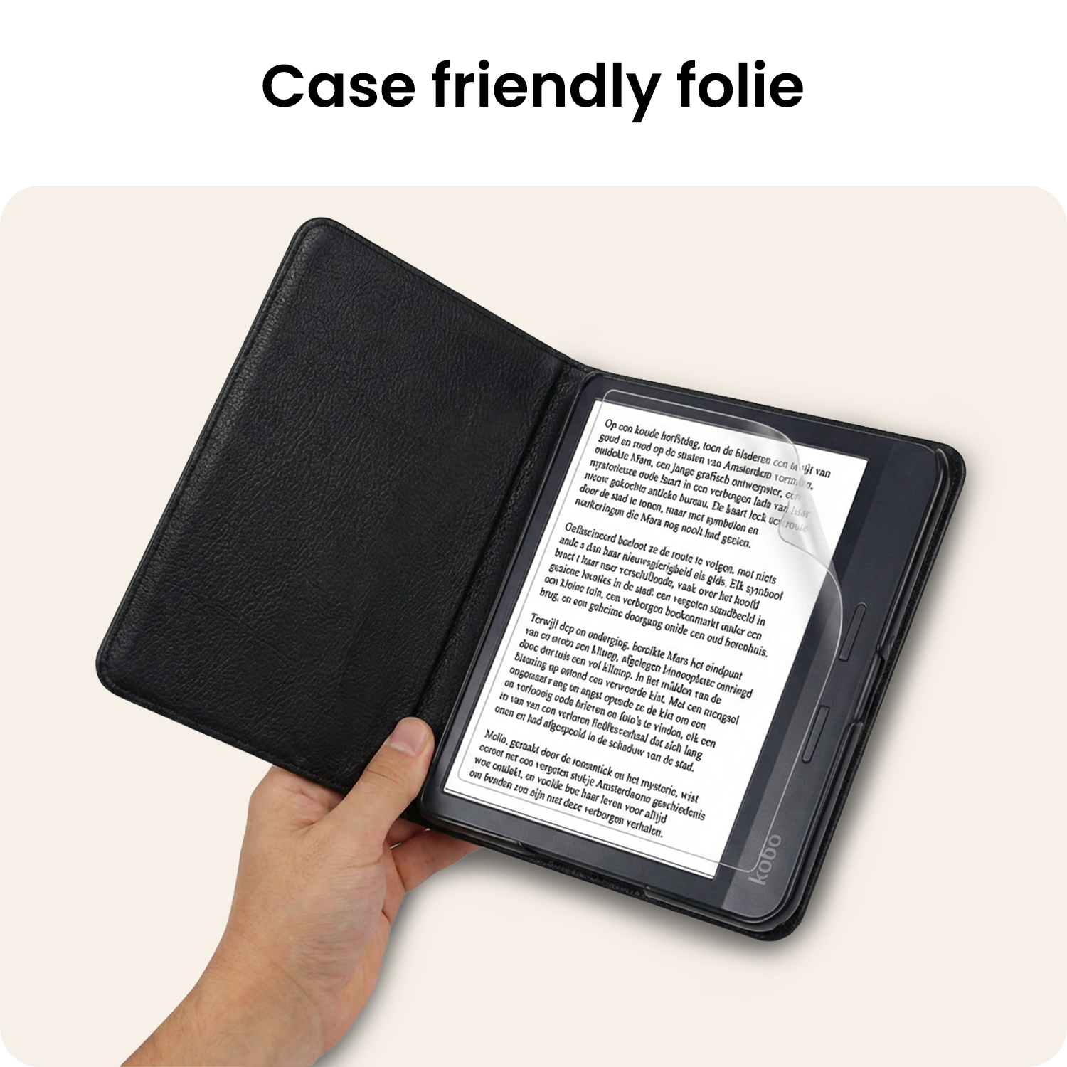 Nomfy Nomfy Kobo Libra H2O Schermfolie - 3 stuks