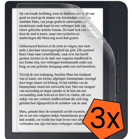 Nomfy Nomfy Kobo Libra H2O Schermfolie - 3 stuks