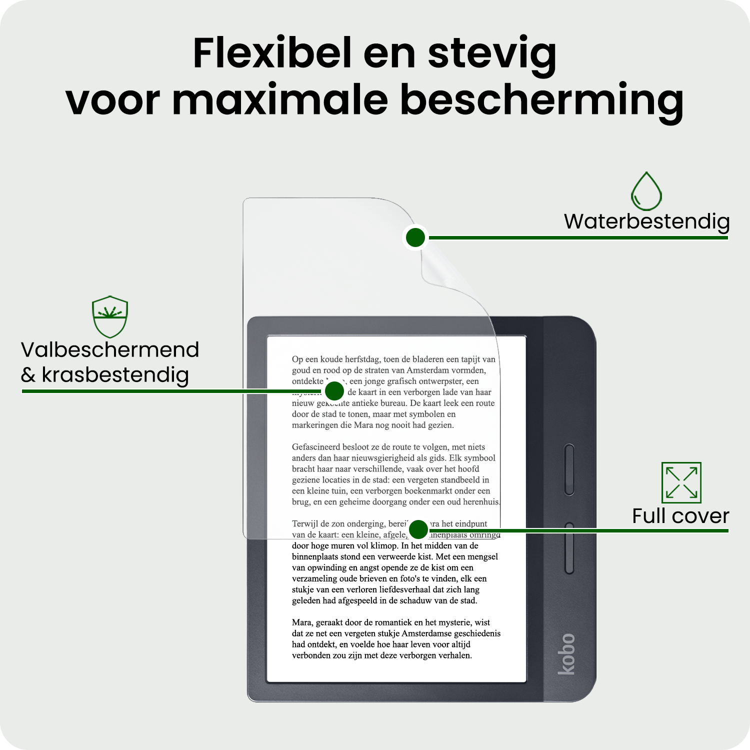 BASEY. BASEY. Kobo Sage Schermfolie