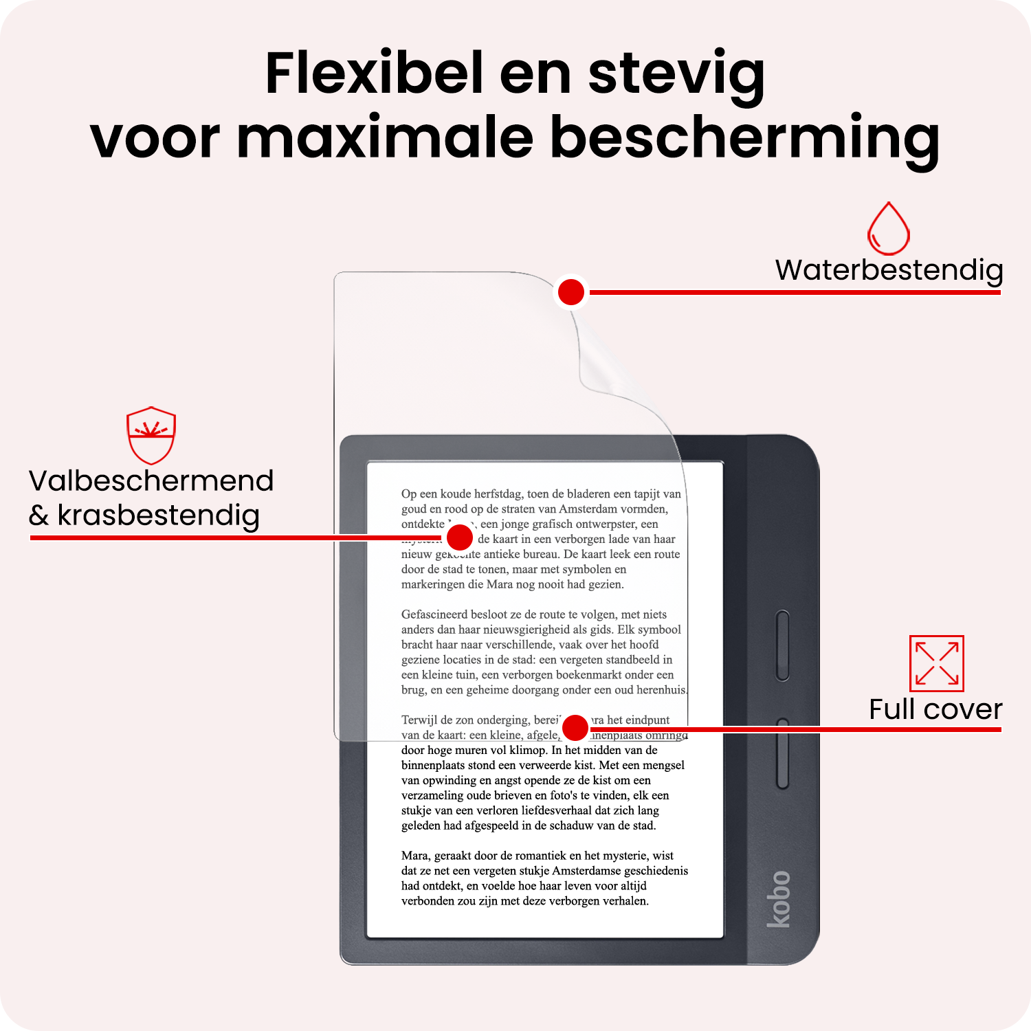 NoXx NoXx Kobo Sage Schermfolie