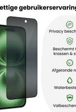BASEY. BASEY. iPhone 16 Hybrid Privacy Screenprotector - 2 PACK