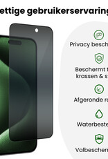 BASEY. BASEY. iPhone 15 Pro Max Hybrid Privacy Screenprotector - 2 PACK