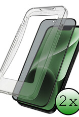 BASEY. BASEY. iPhone 14 Hybrid Privacy Screenprotector - 2 PACK