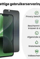 BASEY. BASEY. iPhone 14 Plus Hybrid Privacy Screenprotector - 2 PACK