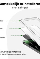 BASEY. BASEY. iPhone 14 Pro Hybrid Privacy Screenprotector - 3 PACK