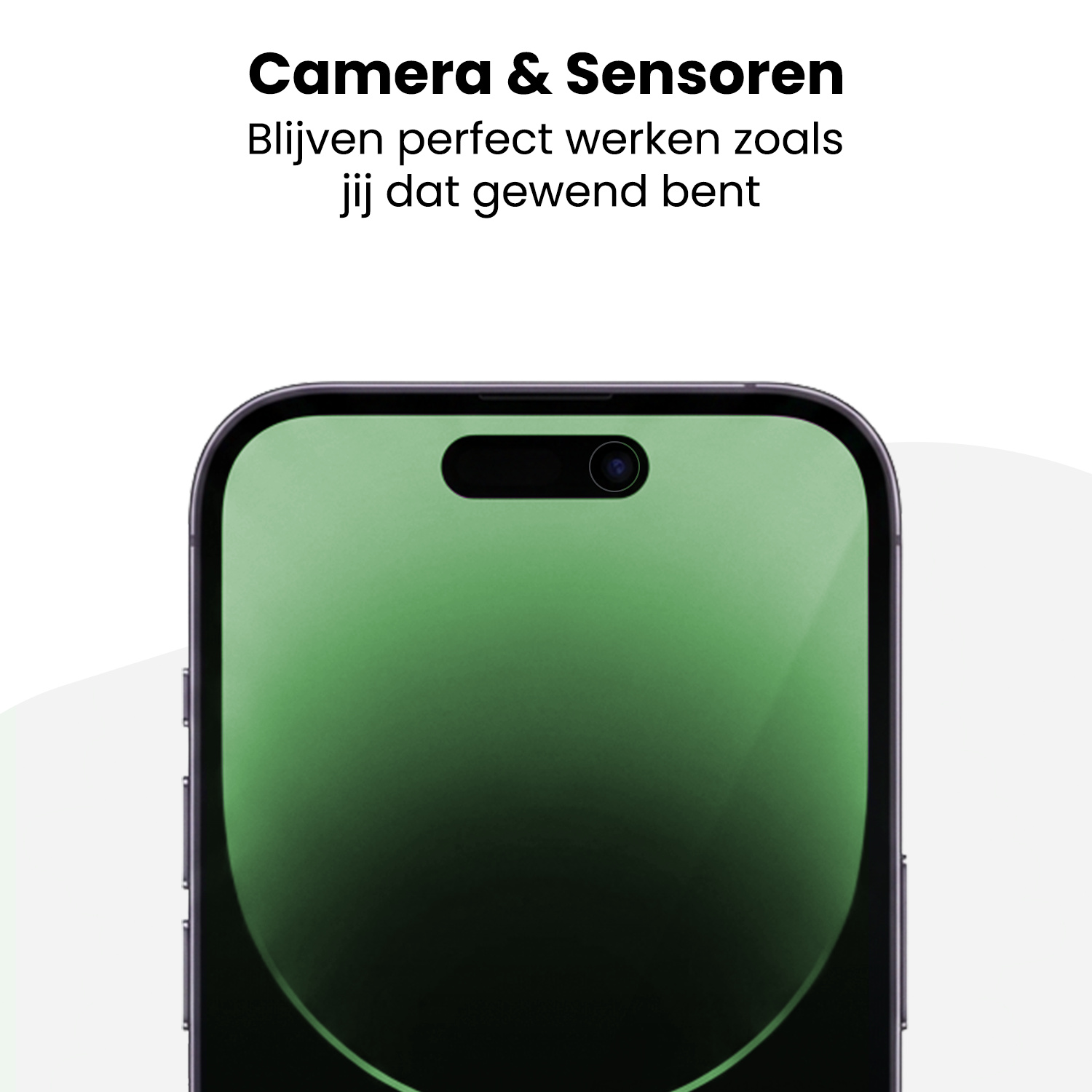BASEY. BASEY. iPhone 14 Pro Max Hybrid Privacy Screenprotector - 2 PACK