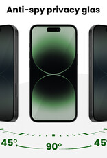BASEY. BASEY. iPhone 14 Pro Max Hybrid Privacy Screenprotector - 3 PACK