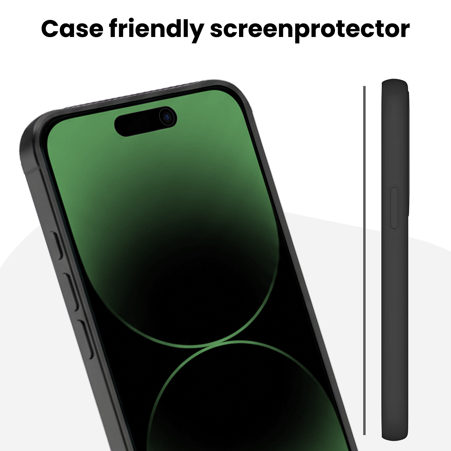 BASEY. BASEY. iPhone 14 Pro Max Hybrid Privacy Screenprotector - 3 PACK