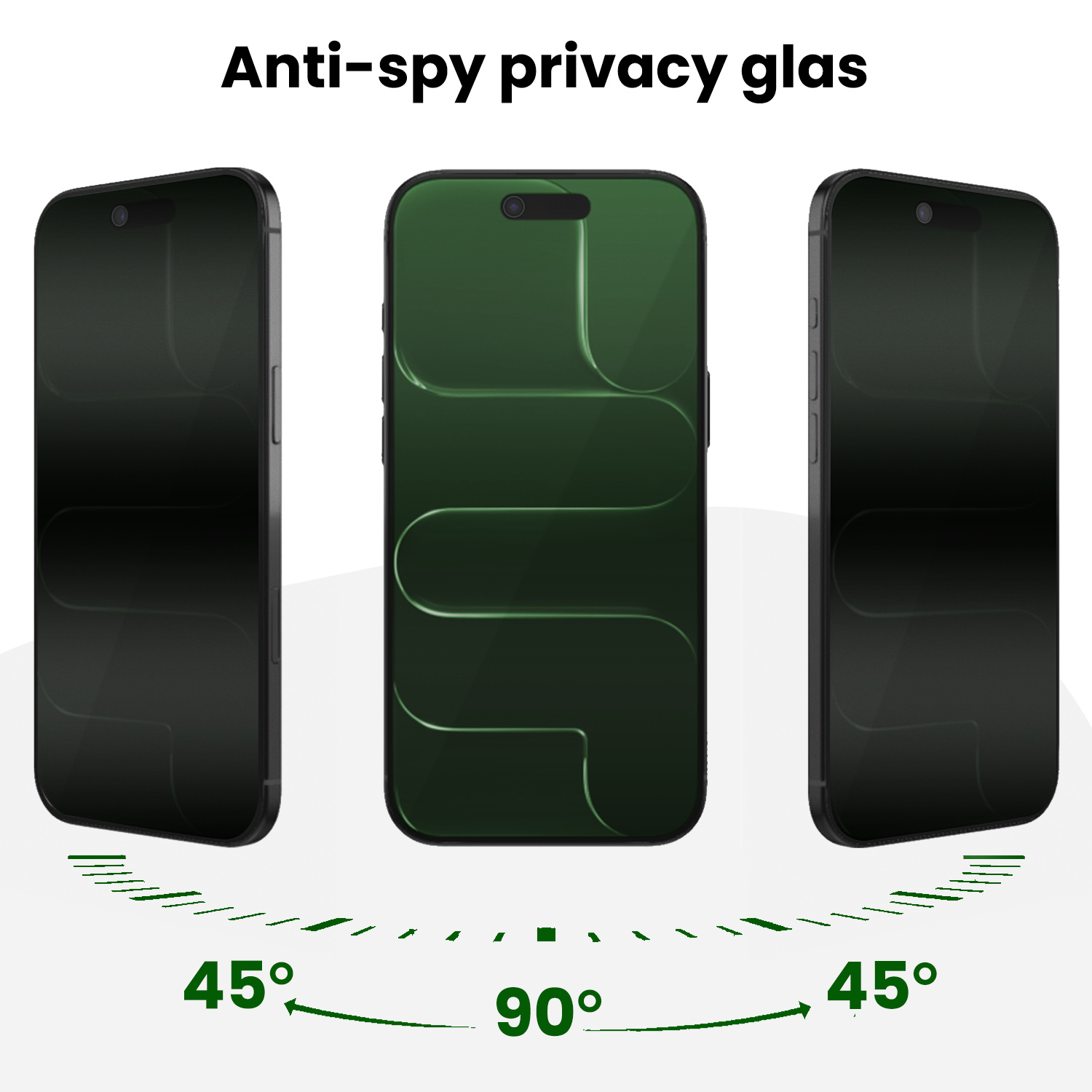 BASEY. BASEY. iPhone Air Hybrid Privacy Screenprotector