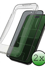 BASEY. BASEY. iPhone Air Hybrid Privacy Screenprotector - 2 PACK